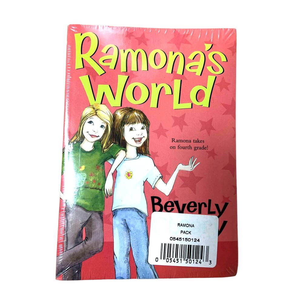 Set of 3 Books Ramona's World, Ramona Quimby Age 8, Ramona Forever